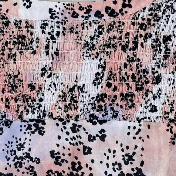 Cloth & Stone for Anthropologie Leopard Print Sleeveless Top – Petite Medium - Picture 11 of 11